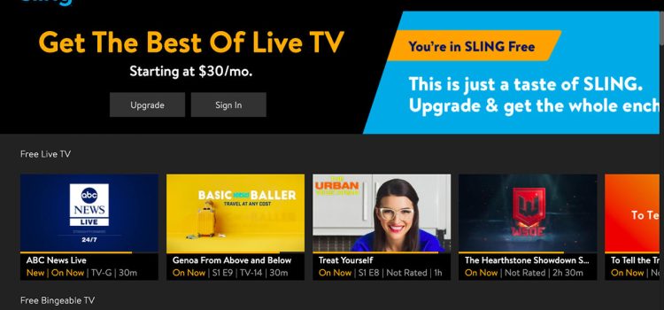 Sling TV Free Trial