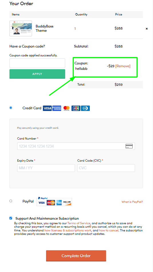 BuddyBoss - Discount Coupon BuddyBoss - Discount Coupon