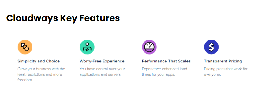 Cloudways - Key Features