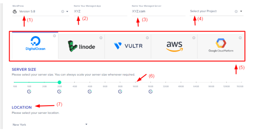 Cloudways - Server Location