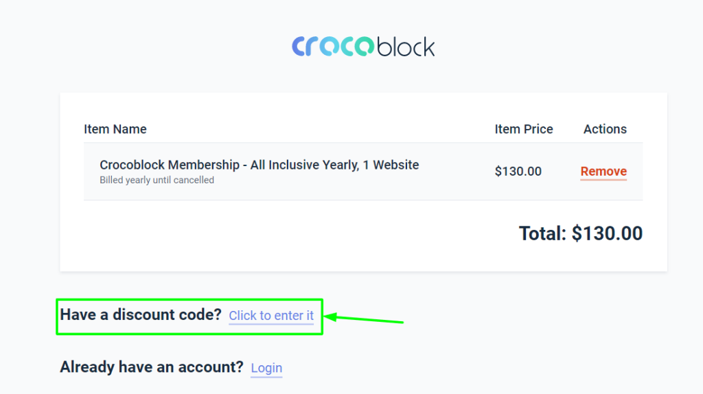 Crocoblock Discount Code