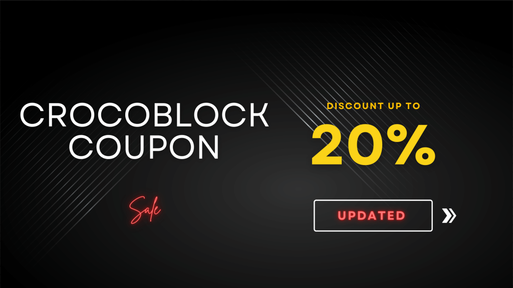 Crocoblock coupon