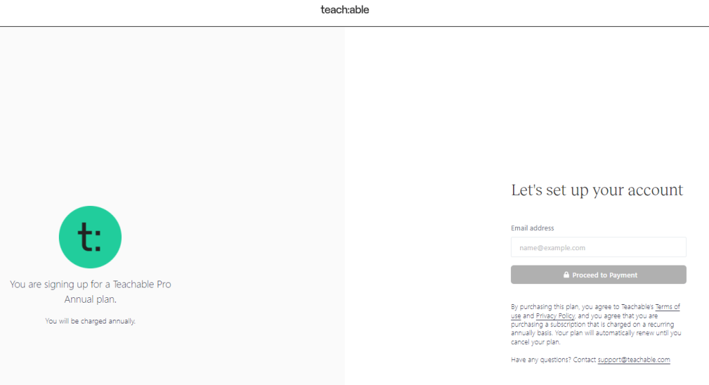 Teachable - Create A Account Teachable - Create A Account