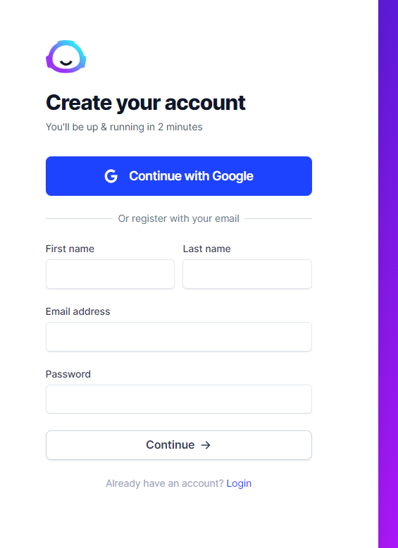 Create Your Account On Jasper Create Your Account On Jasper