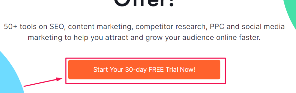 Start Your 30-day Free Trial