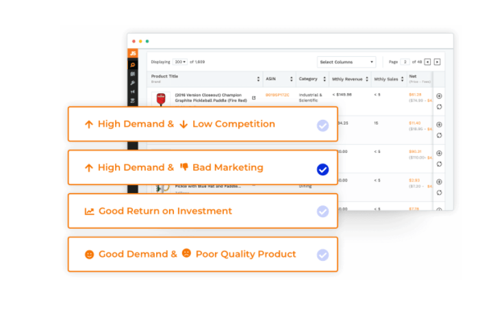 Jungle Scout - Product Database