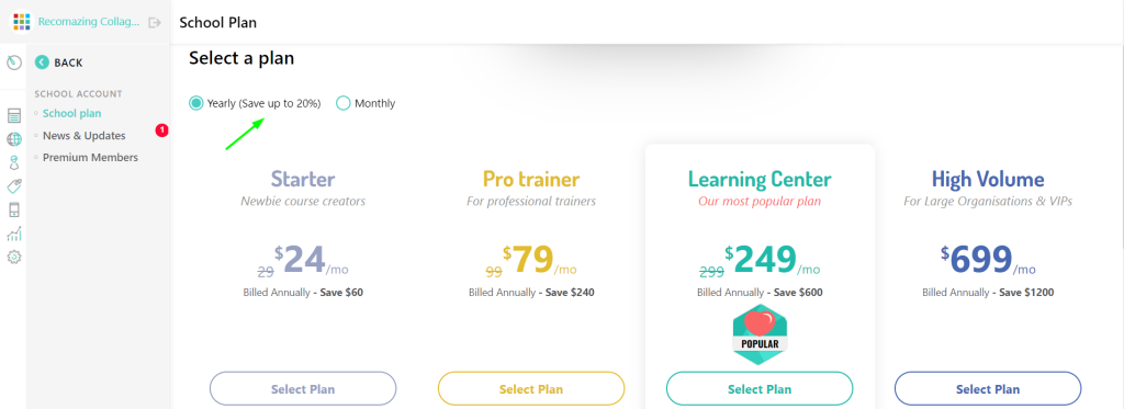 LearnWorlds - Discount