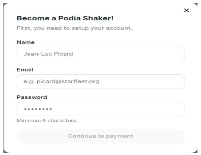 Podia - Create A Account Podia - Create A Account