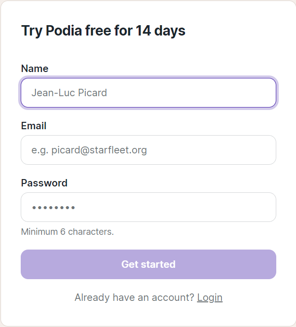 Podia - Free Trail Podia - Free Trail
