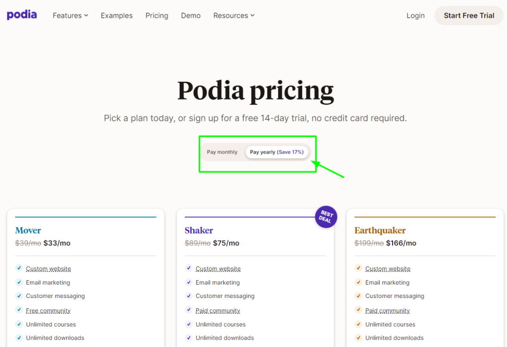 Podia Discount -Pricing Podia Discount -Pricing