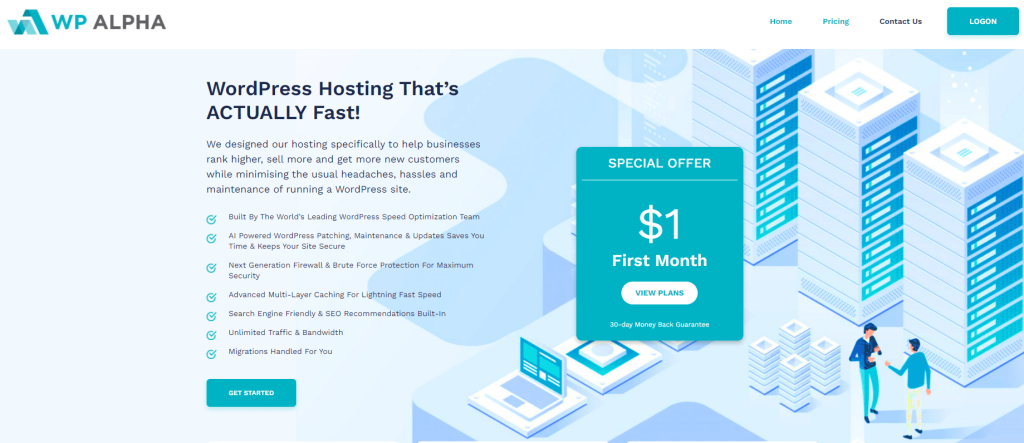 Fastest Australian WordPress Hosting  - WP Alpha