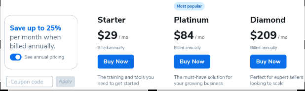 Helium 10 - Pricing Helium 10 - Pricing