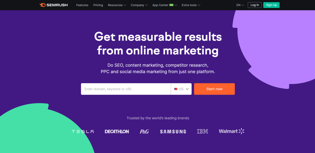 Semrush Overview Semrush Overview