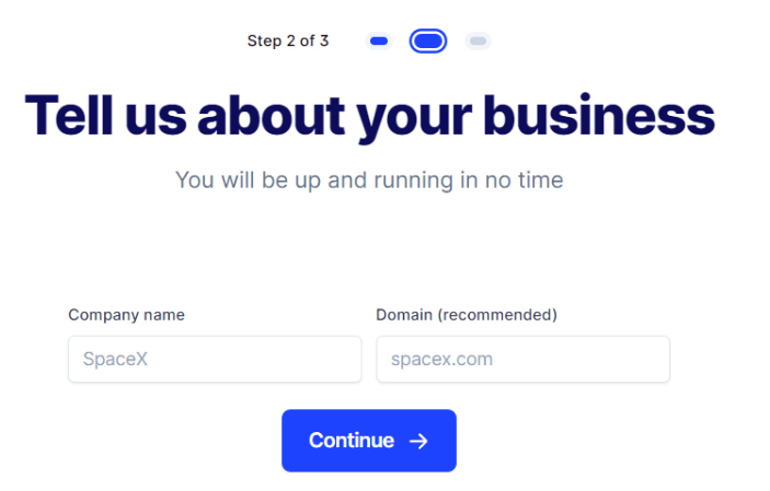 Tell About Your Business Tell About Your Business