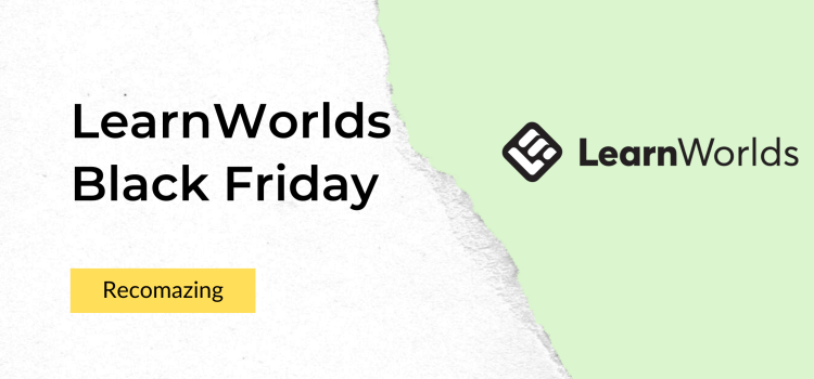 LearnWorlds Black Friday - Recomazing