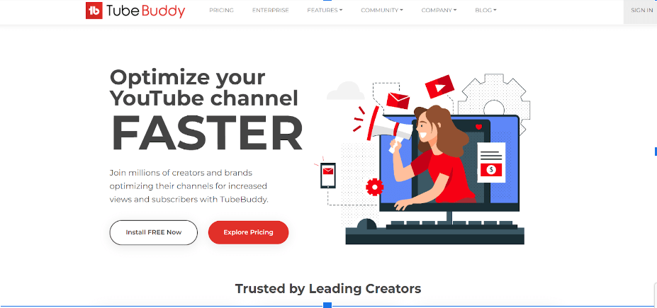 TubeBuddy official page TubeBuddy official page