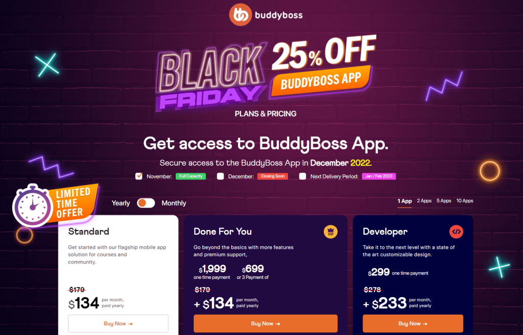 BuddyBoss App Pricing