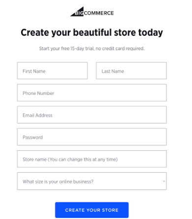 BigCommerce -details about your store