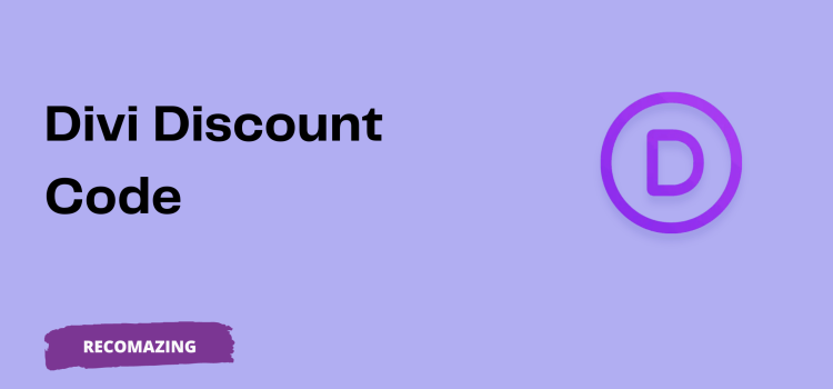 Divi Discount Code - Recomazing