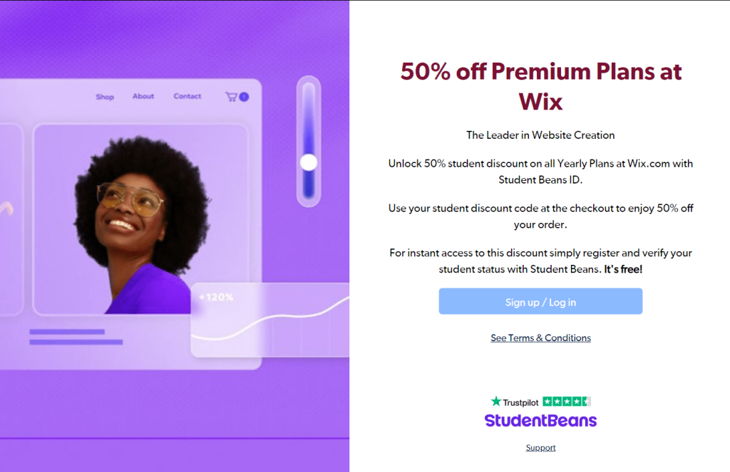 Wix Student Discount