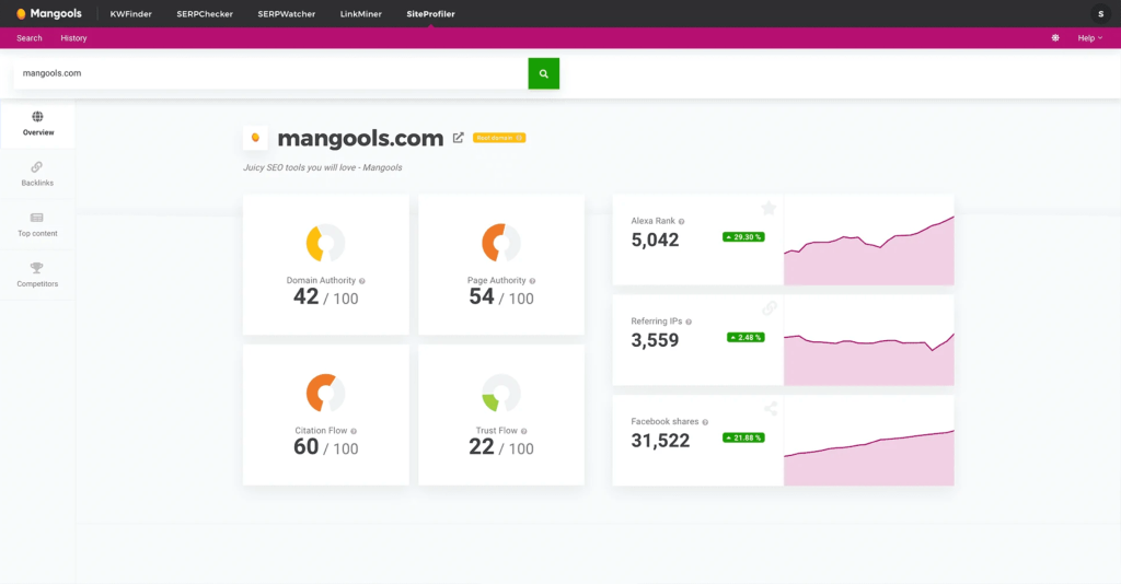 SEO Metrics & Insights