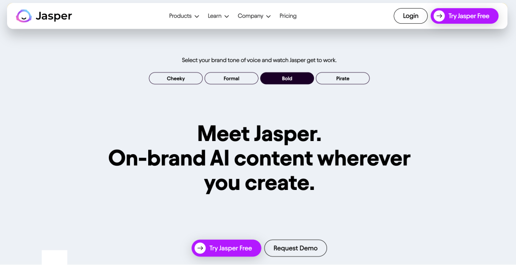 Jasper AI Official Website Jasper AI Official Website