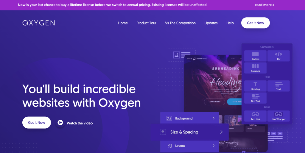 Oxygen Builder Overview