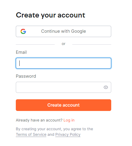 SEMrush Coupon - Create A Account